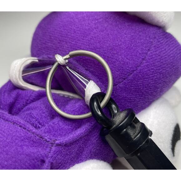 Vintage 1998 Putt Putt Plush Keychain Mini 4” Purple Car Humongous BD&A With Tag - Picture 7 of 12